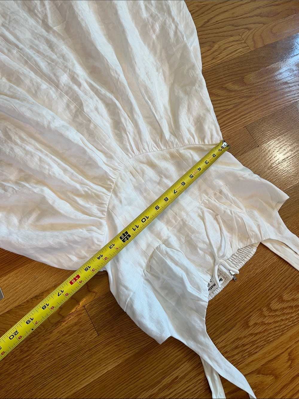 Anthropologie x Reformation Balia Linen Midi Dress Size 10 NWT - Picture 8 of 15